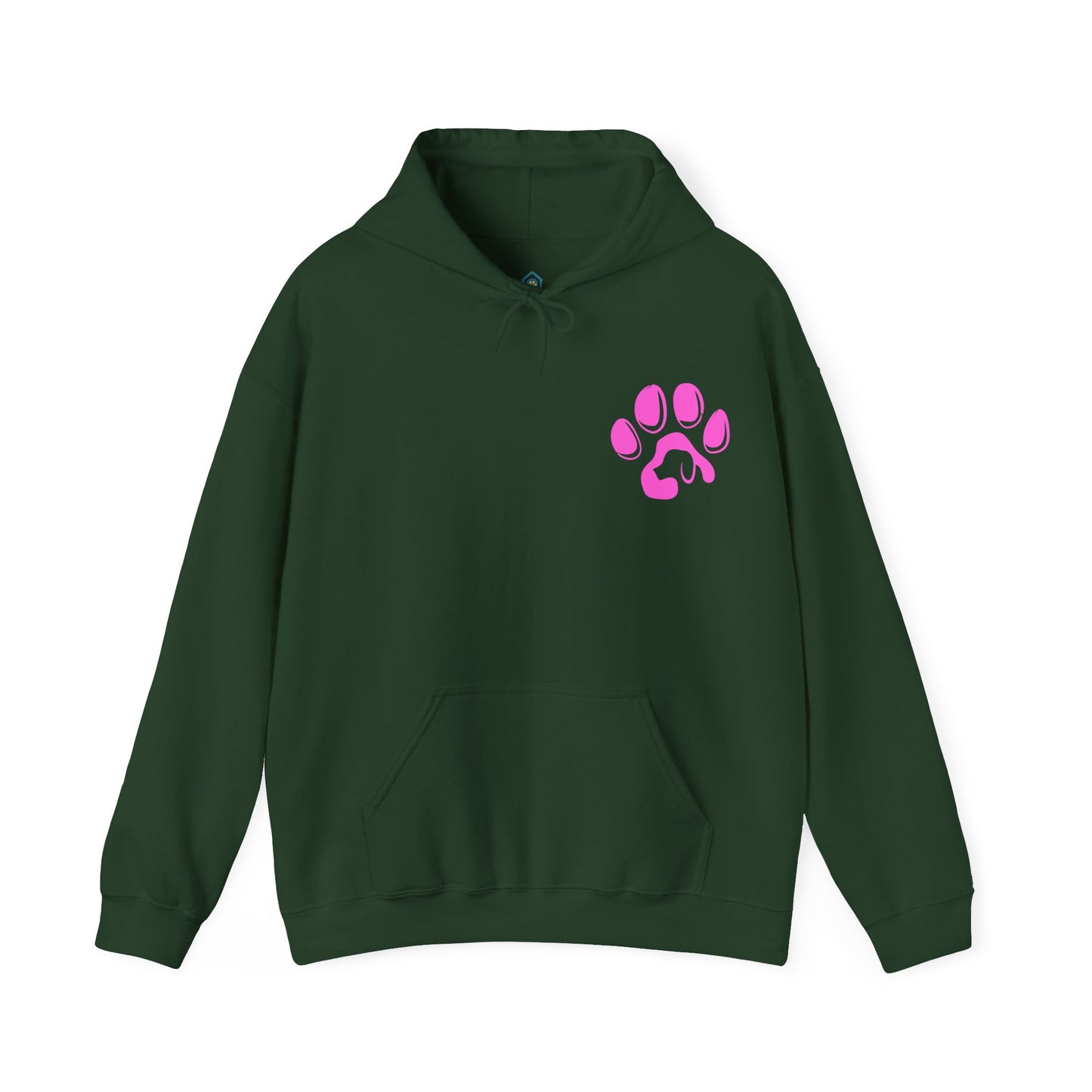 Paw Print Sweatshirt | Dog Lover's Hoodie, Cozy Gift for Pet Owners, Cute Wellness Apparel, Funny Animal Sweatshirt, Ideal for Dogs Lovers