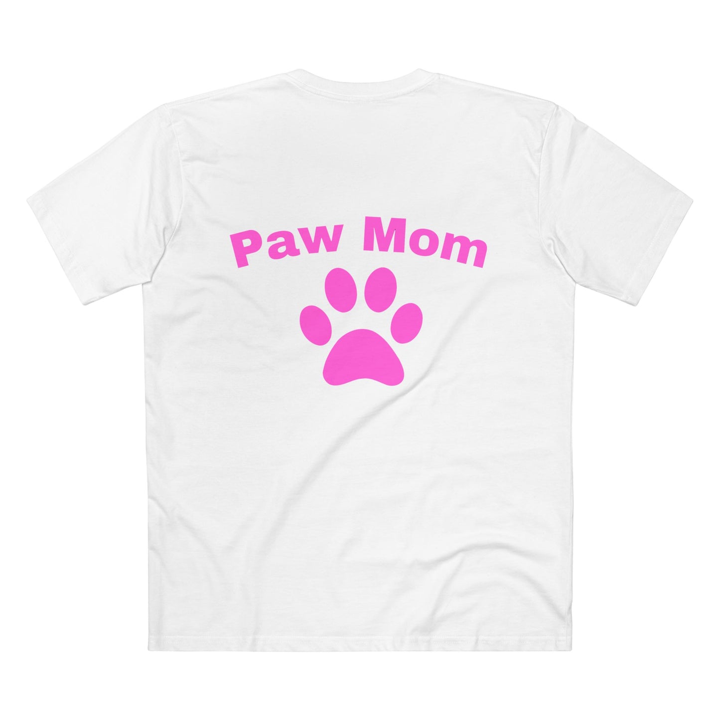 Paw Mom Tee, Cute Dog Lover Shirt, Gift for Pet Owners, Animal Lover Apparel, Funny Pet Parenthood T-Shirt