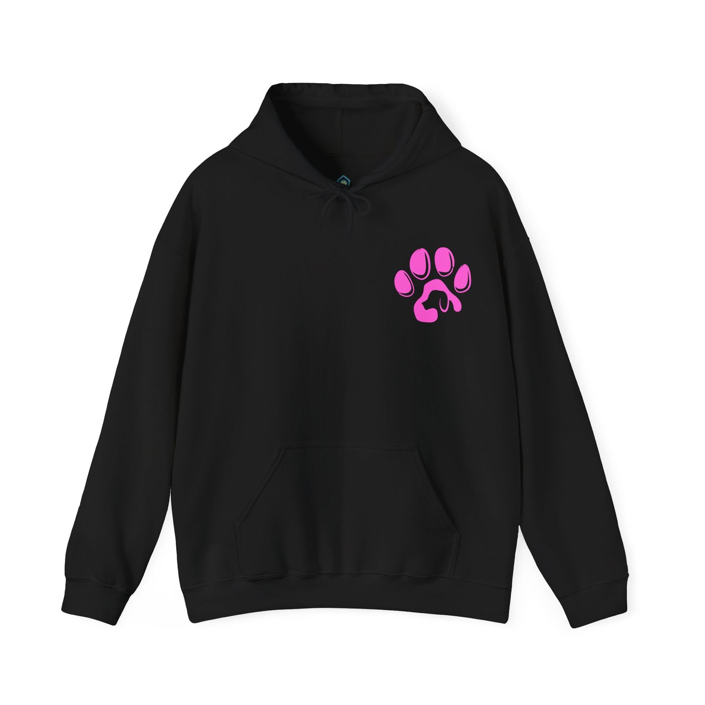 Paw Print Sweatshirt | Dog Lover's Hoodie, Cozy Gift for Pet Owners, Cute Wellness Apparel, Funny Animal Sweatshirt, Ideal for Dogs Lovers