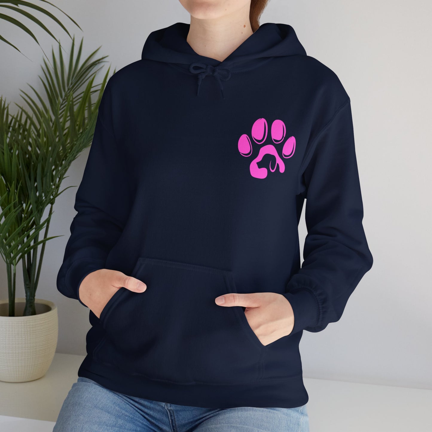 Paw Print Sweatshirt | Dog Lover's Hoodie, Cozy Gift for Pet Owners, Cute Wellness Apparel, Funny Animal Sweatshirt, Ideal for Dogs Lovers