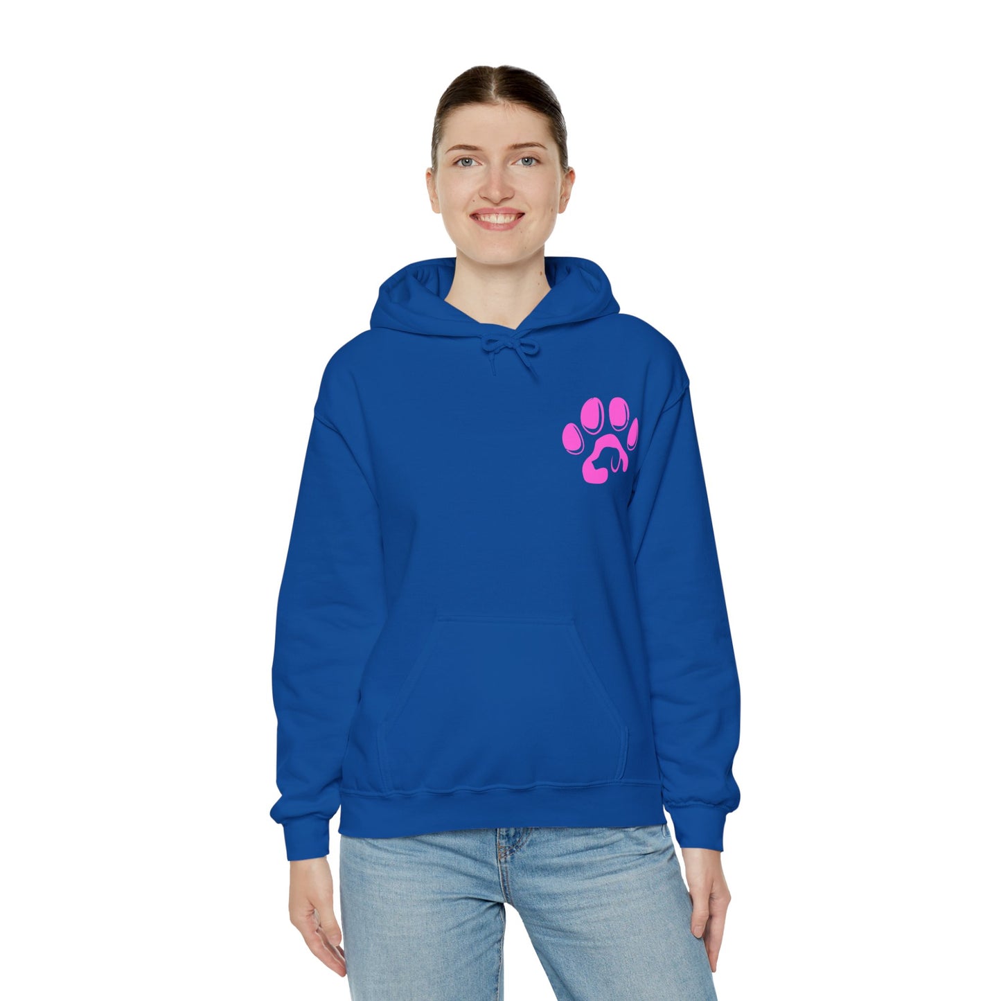 Paw Print Sweatshirt | Dog Lover's Hoodie, Cozy Gift for Pet Owners, Cute Wellness Apparel, Funny Animal Sweatshirt, Ideal for Dogs Lovers