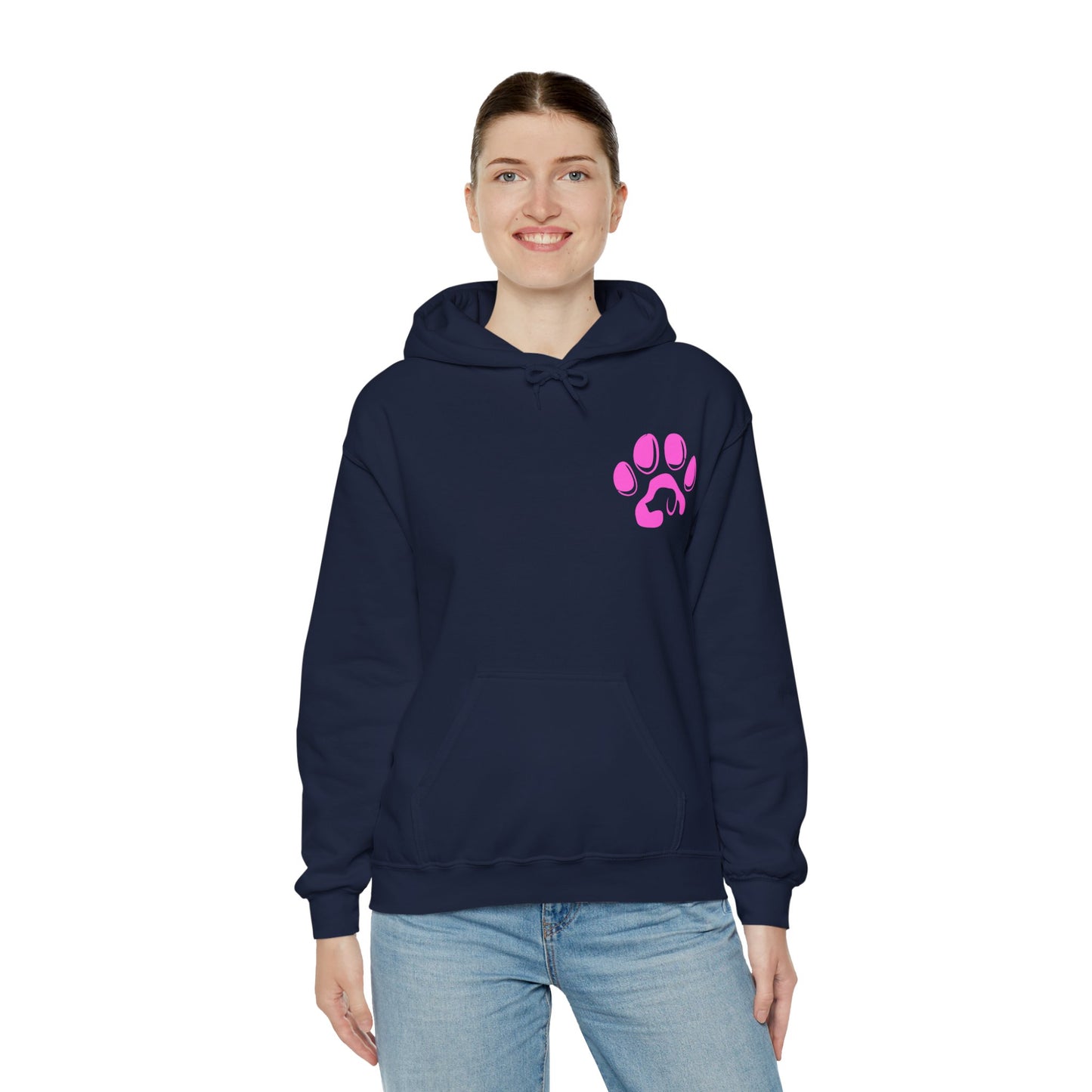 Paw Print Sweatshirt | Dog Lover's Hoodie, Cozy Gift for Pet Owners, Cute Wellness Apparel, Funny Animal Sweatshirt, Ideal for Dogs Lovers