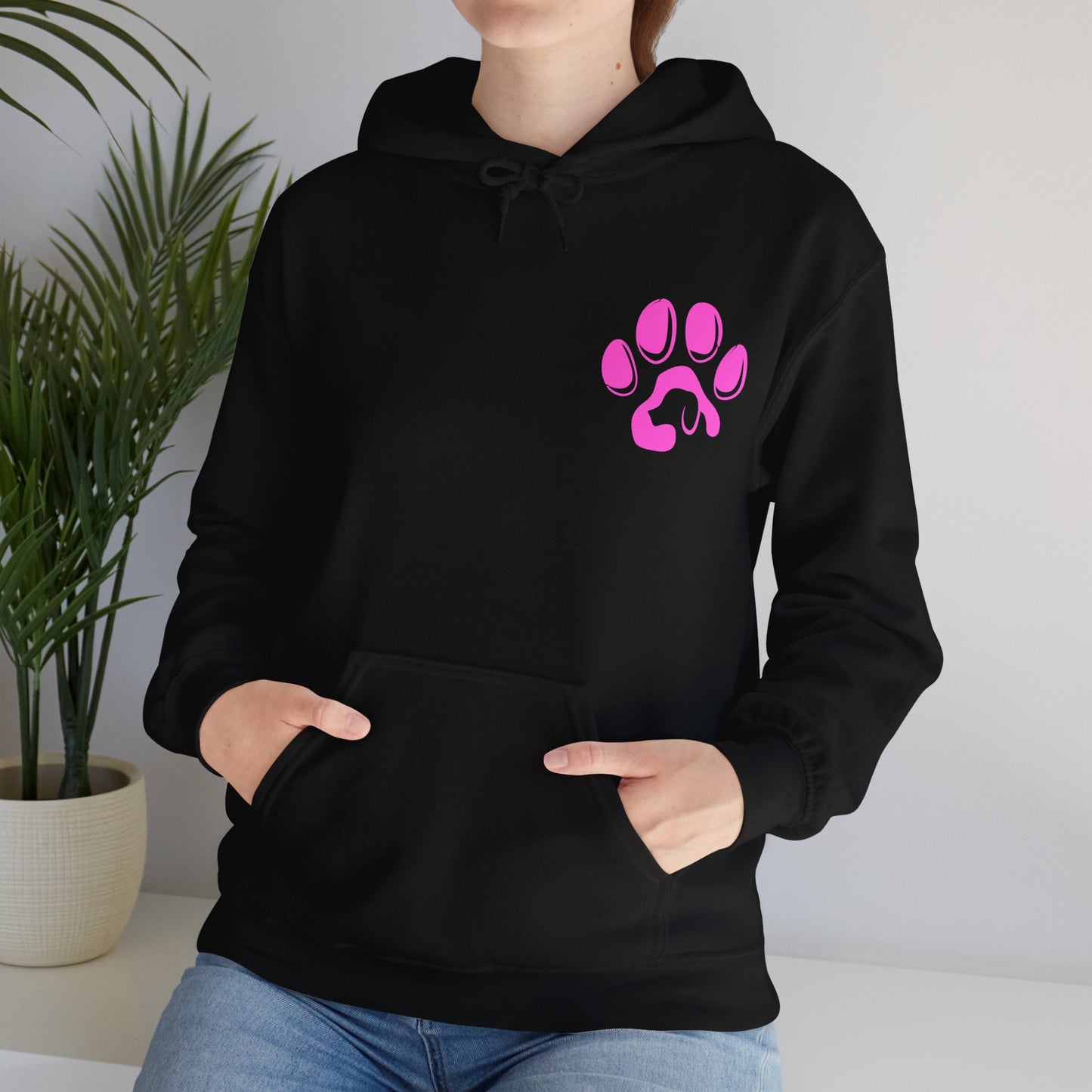 Paw Print Sweatshirt | Dog Lover's Hoodie, Cozy Gift for Pet Owners, Cute Wellness Apparel, Funny Animal Sweatshirt, Ideal for Dogs Lovers