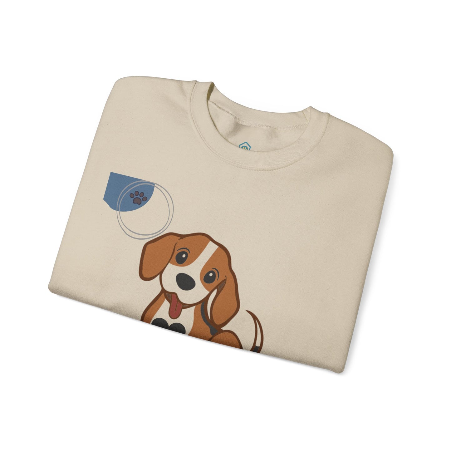 Adorable Dog-Themed Crewneck Sweatshirt, Pet Lover Gift, Cozy Sweatshirt for Dog Owners, Cute Pet Apparel, Perfect for Birthdays