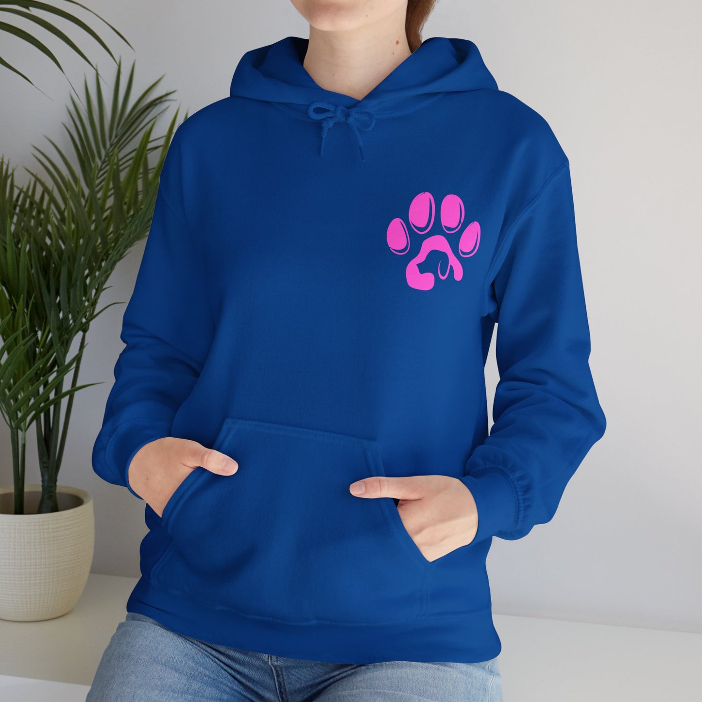 Paw Print Sweatshirt | Dog Lover's Hoodie, Cozy Gift for Pet Owners, Cute Wellness Apparel, Funny Animal Sweatshirt, Ideal for Dogs Lovers