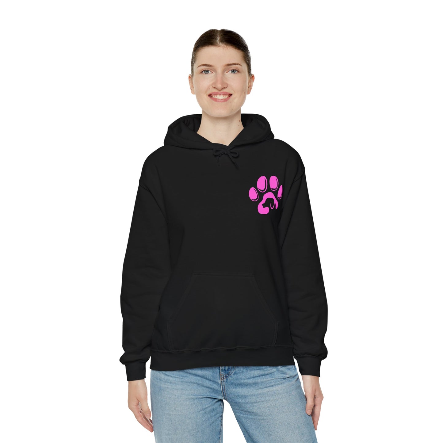 Paw Print Sweatshirt | Dog Lover's Hoodie, Cozy Gift for Pet Owners, Cute Wellness Apparel, Funny Animal Sweatshirt, Ideal for Dogs Lovers