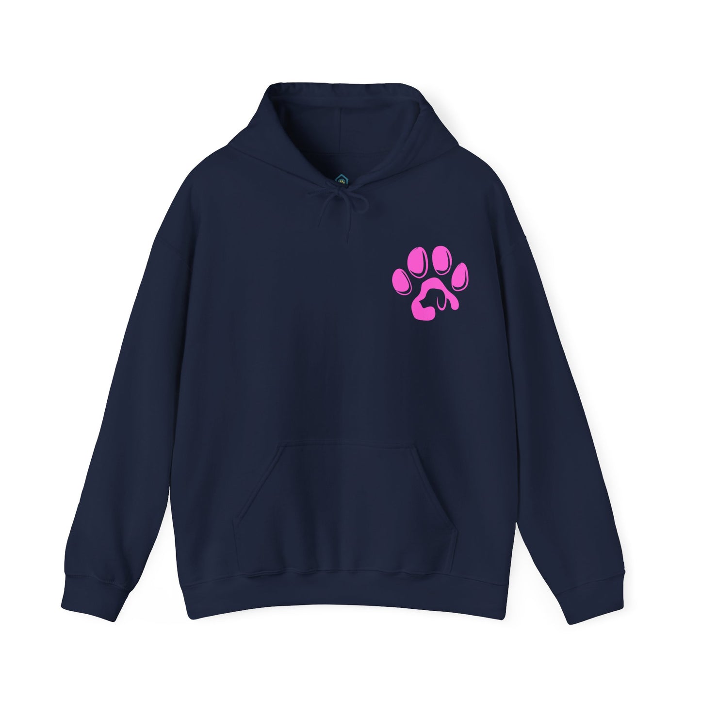 Paw Print Sweatshirt | Dog Lover's Hoodie, Cozy Gift for Pet Owners, Cute Wellness Apparel, Funny Animal Sweatshirt, Ideal for Dogs Lovers