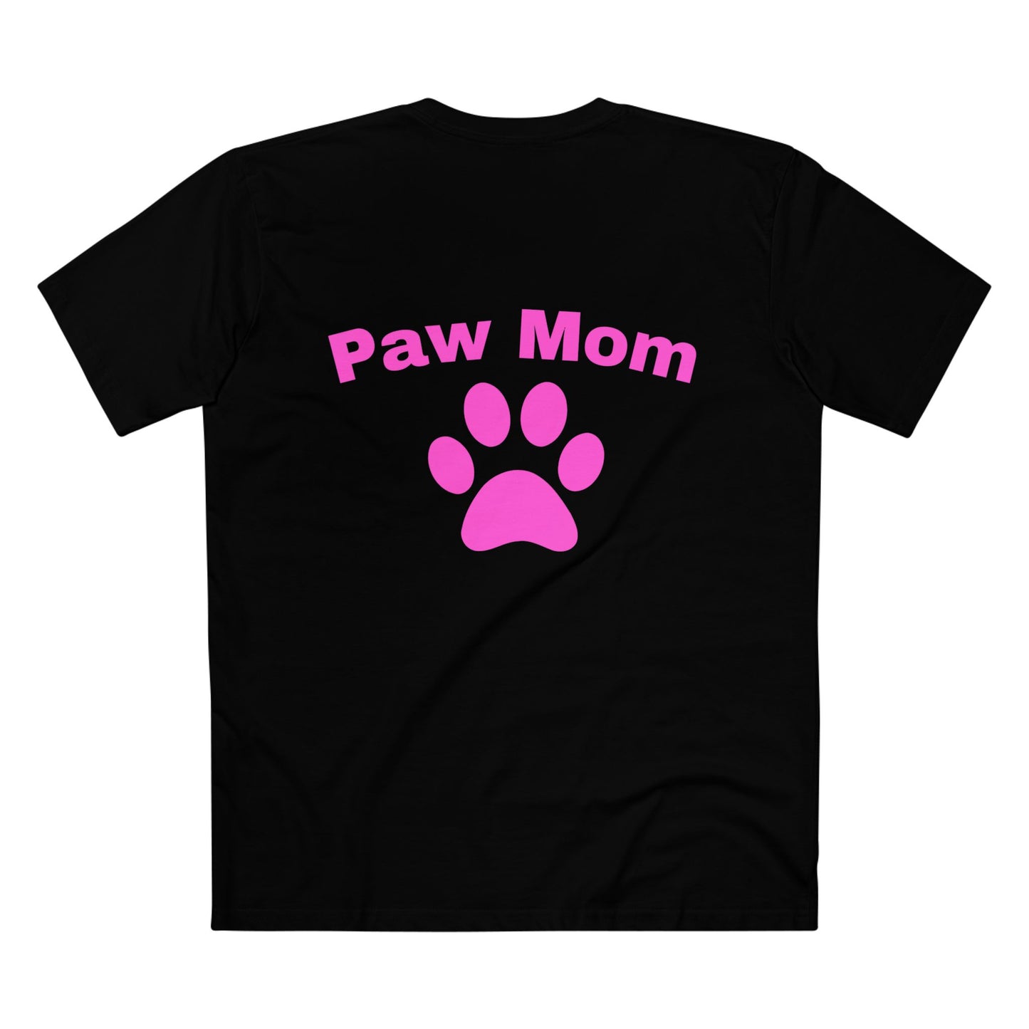 Paw Mom Tee, Cute Dog Lover Shirt, Gift for Pet Owners, Animal Lover Apparel, Funny Pet Parenthood T-Shirt