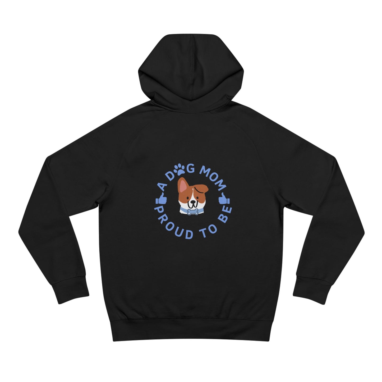 Dog Mom Proud Hoodie | Unisex Supply Hoodie, Pet Lover Gift, Dog Owner Sweatshirt, Casual Dog Apparel, Animal Lover Hoodie