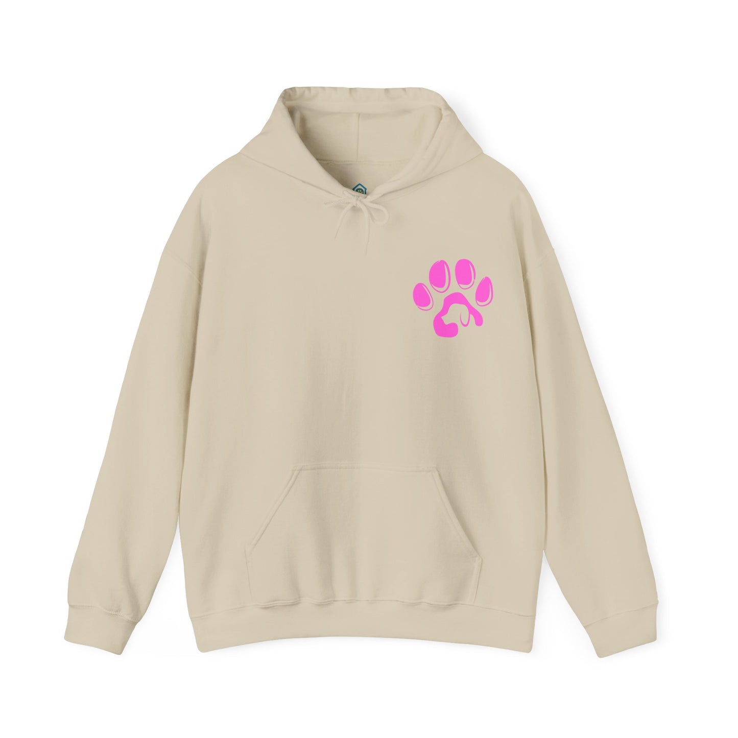 Paw Print Sweatshirt | Dog Lover's Hoodie, Cozy Gift for Pet Owners, Cute Wellness Apparel, Funny Animal Sweatshirt, Ideal for Dogs Lovers