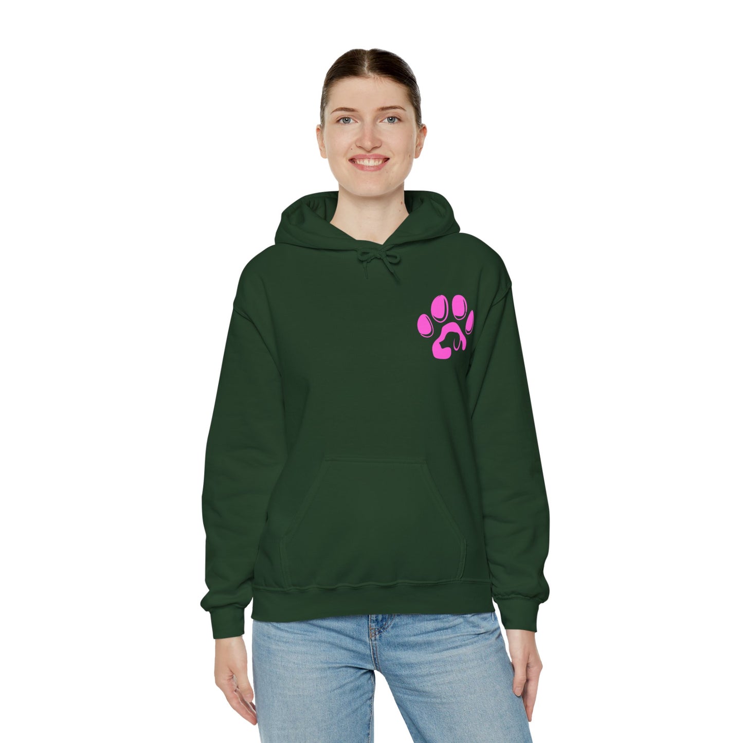 Paw Print Sweatshirt | Dog Lover's Hoodie, Cozy Gift for Pet Owners, Cute Wellness Apparel, Funny Animal Sweatshirt, Ideal for Dogs Lovers