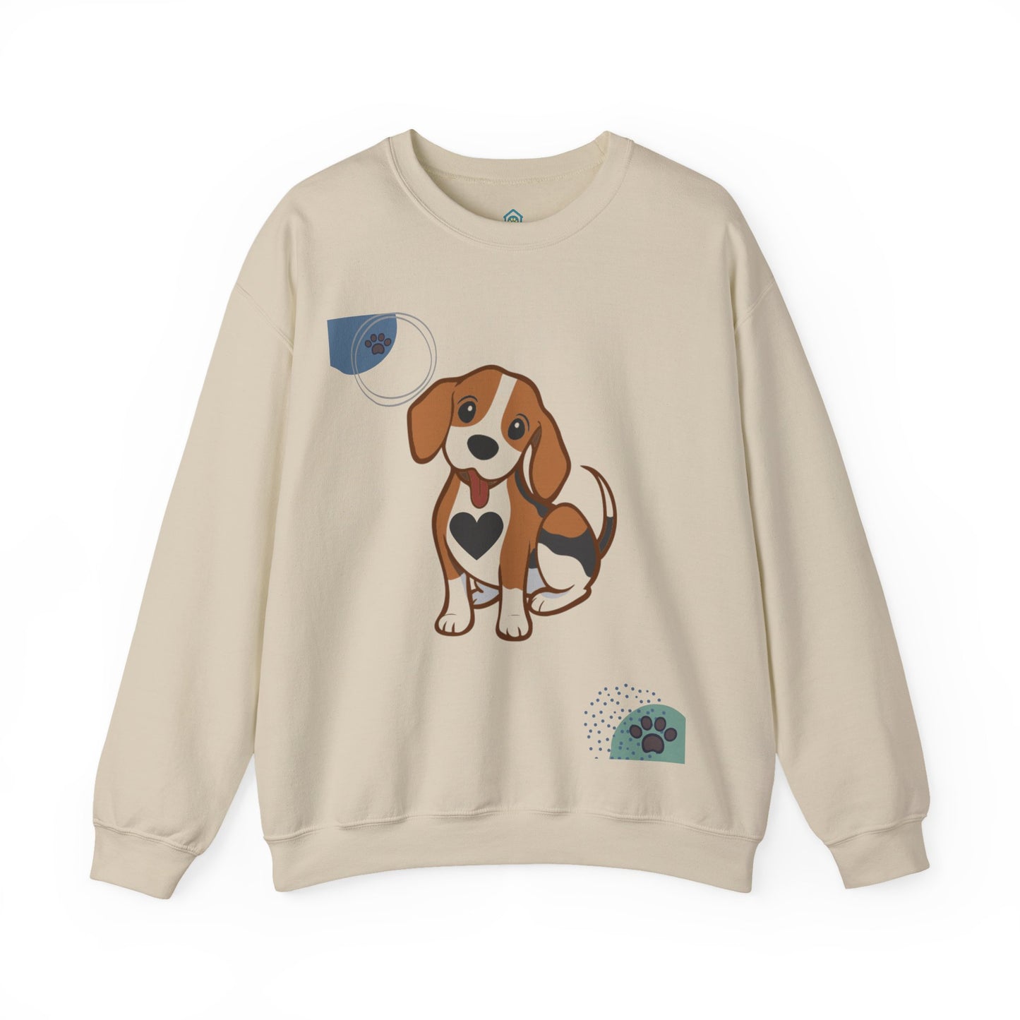 Adorable Dog-Themed Crewneck Sweatshirt, Pet Lover Gift, Cozy Sweatshirt for Dog Owners, Cute Pet Apparel, Perfect for Birthdays