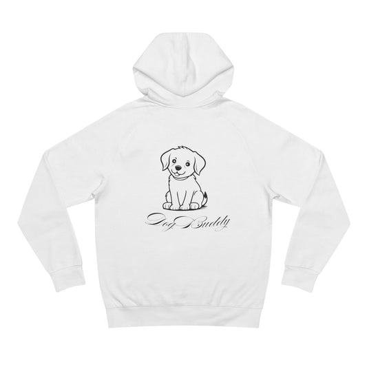 Cute Dog Lover Unisex Hoodie, Animal Paw Print Sweatshirt, Pet Gift, Animal Rights Apparel, Gift for Dog Mom, Vintage Dog Art