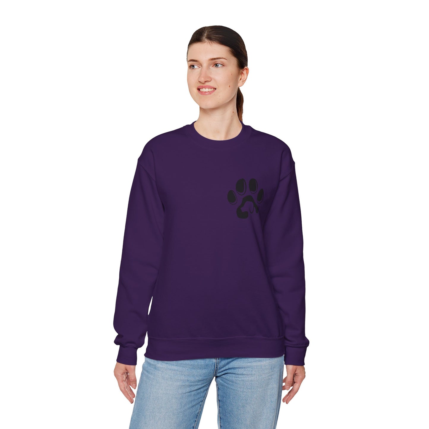 Cozy Pet Lover Sweatshirt | Unisex Heavy Blend Crewneck | Animal Paw Print | Ideal Gift for Animal Lovers and Pet Owners, Casual Wear, [...]
