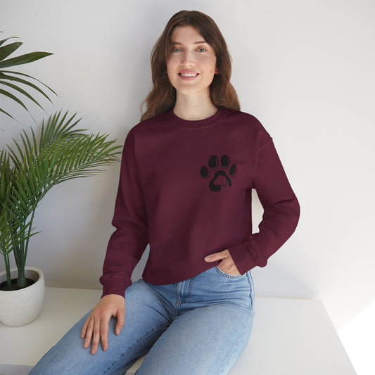 Cozy Pet Lover Sweatshirt | Unisex Heavy Blend Crewneck | Animal Paw Print | Ideal Gift for Animal Lovers and Pet Owners, Casual Wear, [...]