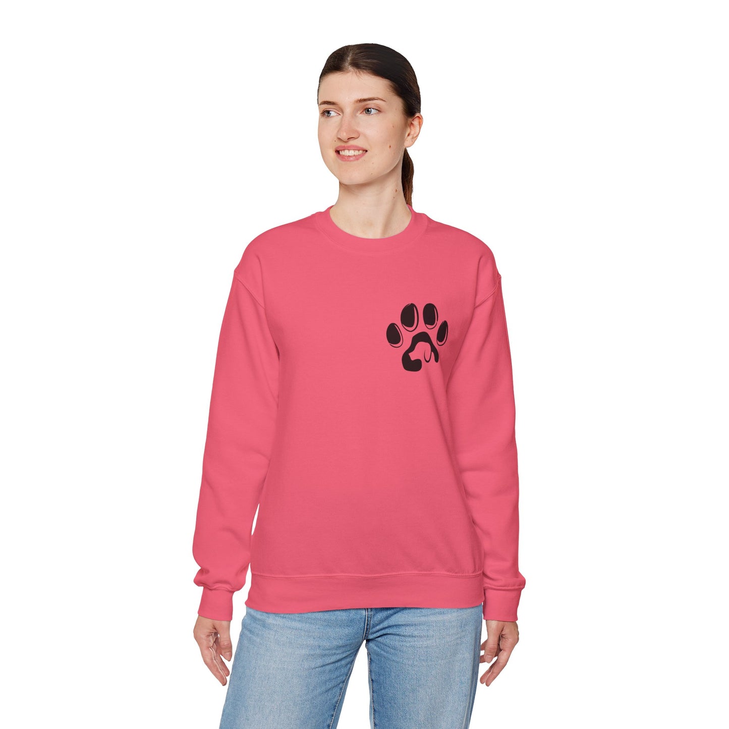 Cozy Pet Lover Sweatshirt | Unisex Heavy Blend Crewneck | Animal Paw Print | Ideal Gift for Animal Lovers and Pet Owners, Casual Wear, [...]