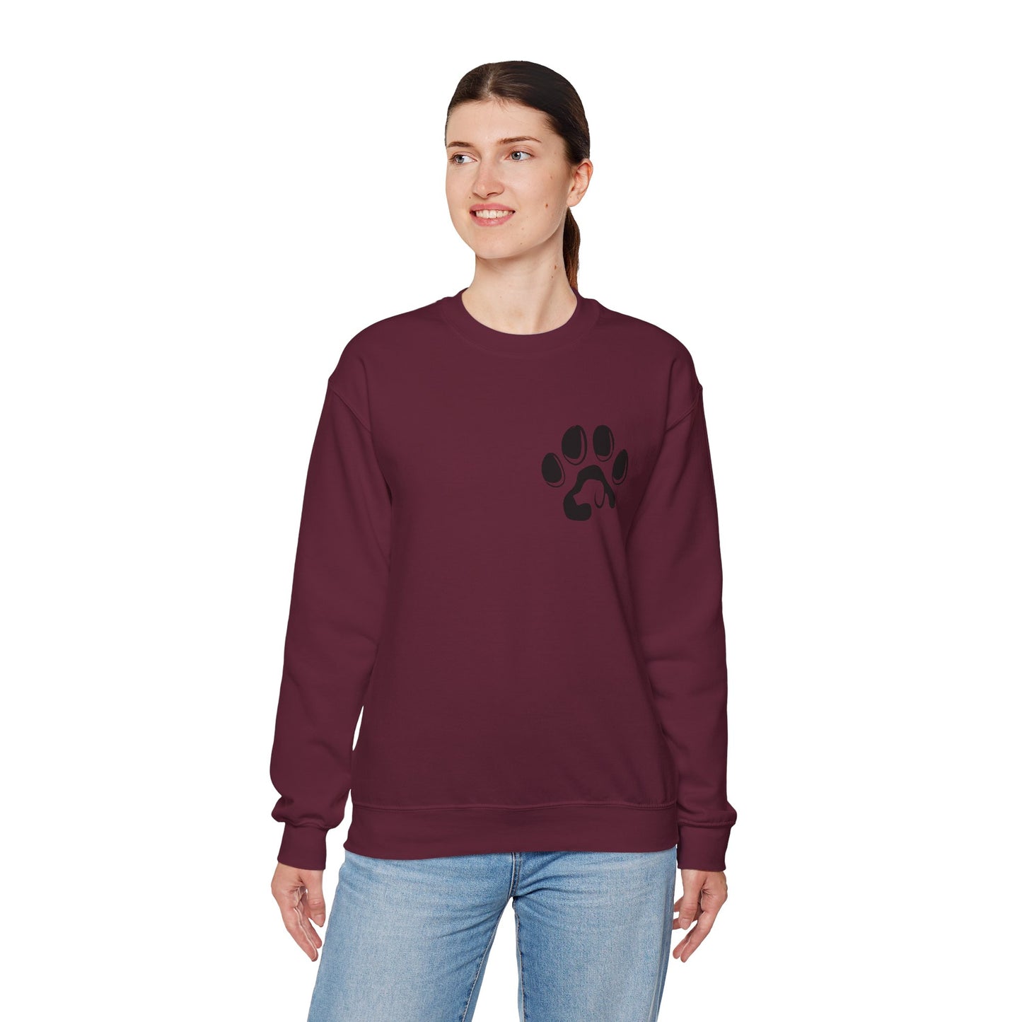 Cozy Pet Lover Sweatshirt | Unisex Heavy Blend Crewneck | Animal Paw Print | Ideal Gift for Animal Lovers and Pet Owners, Casual Wear, [...]