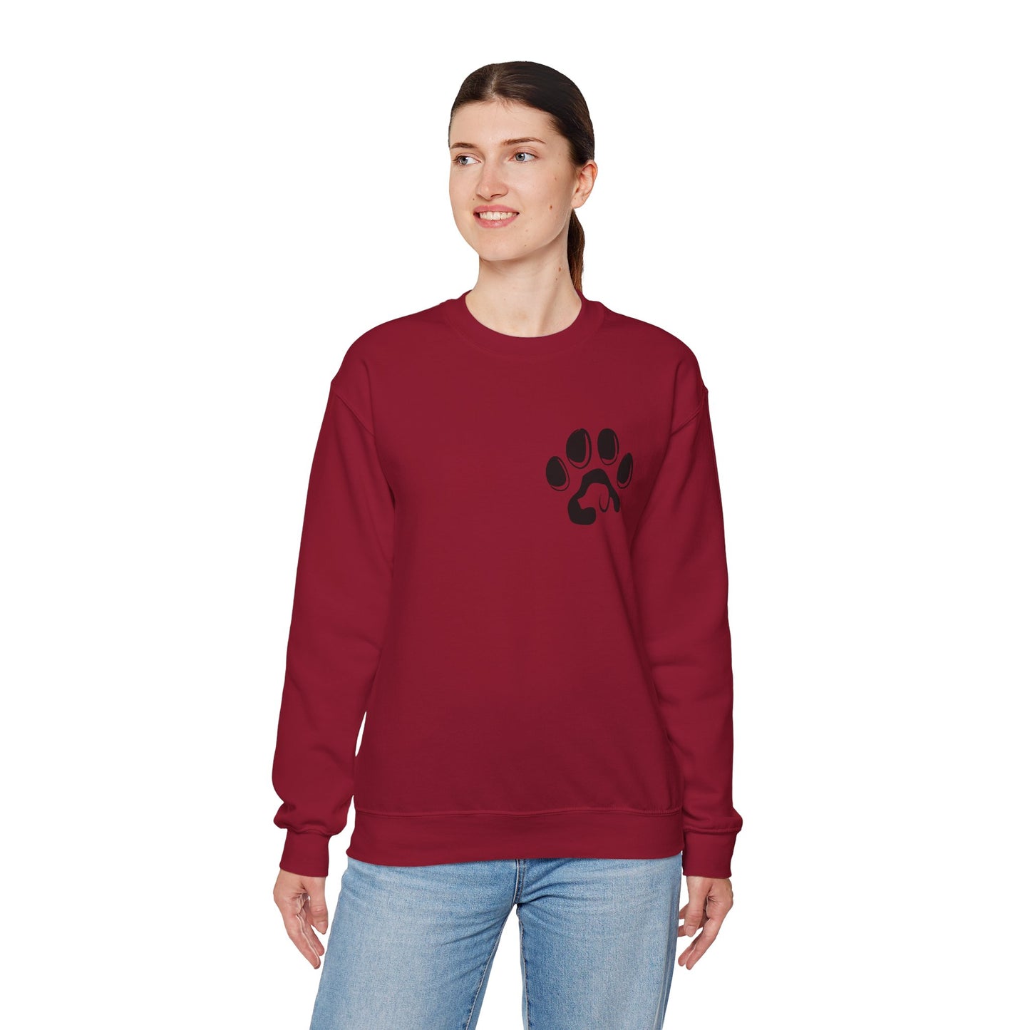 Cozy Pet Lover Sweatshirt | Unisex Heavy Blend Crewneck | Animal Paw Print | Ideal Gift for Animal Lovers and Pet Owners, Casual Wear, [...]