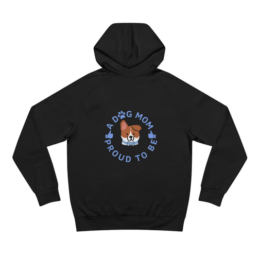 Dog Mom Proud Hoodie | Unisex Supply Hoodie, Pet Lover Gift, Dog Owner Sweatshirt, Casual Dog Apparel, Animal Lover Hoodie