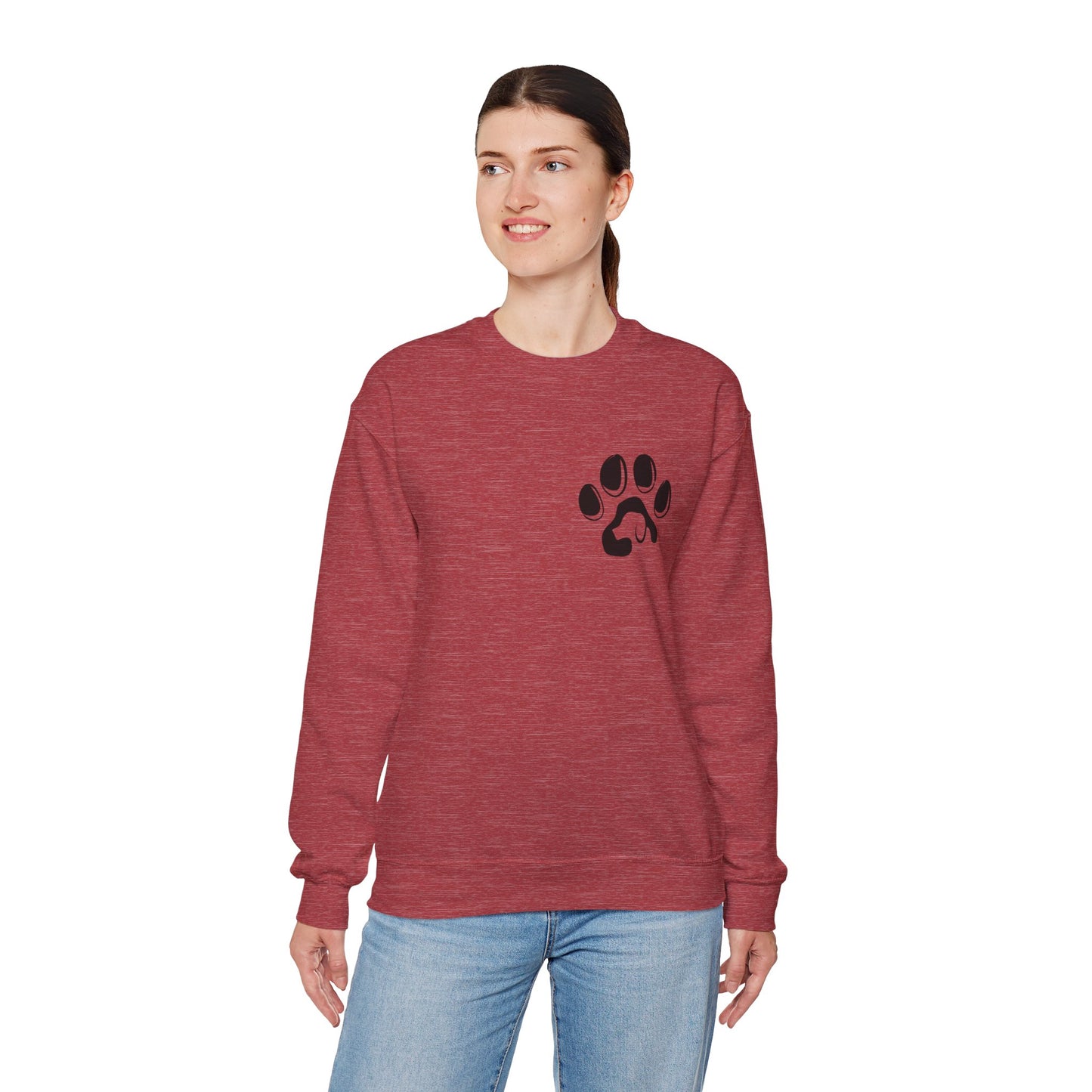 Cozy Pet Lover Sweatshirt | Unisex Heavy Blend Crewneck | Animal Paw Print | Ideal Gift for Animal Lovers and Pet Owners, Casual Wear, [...]