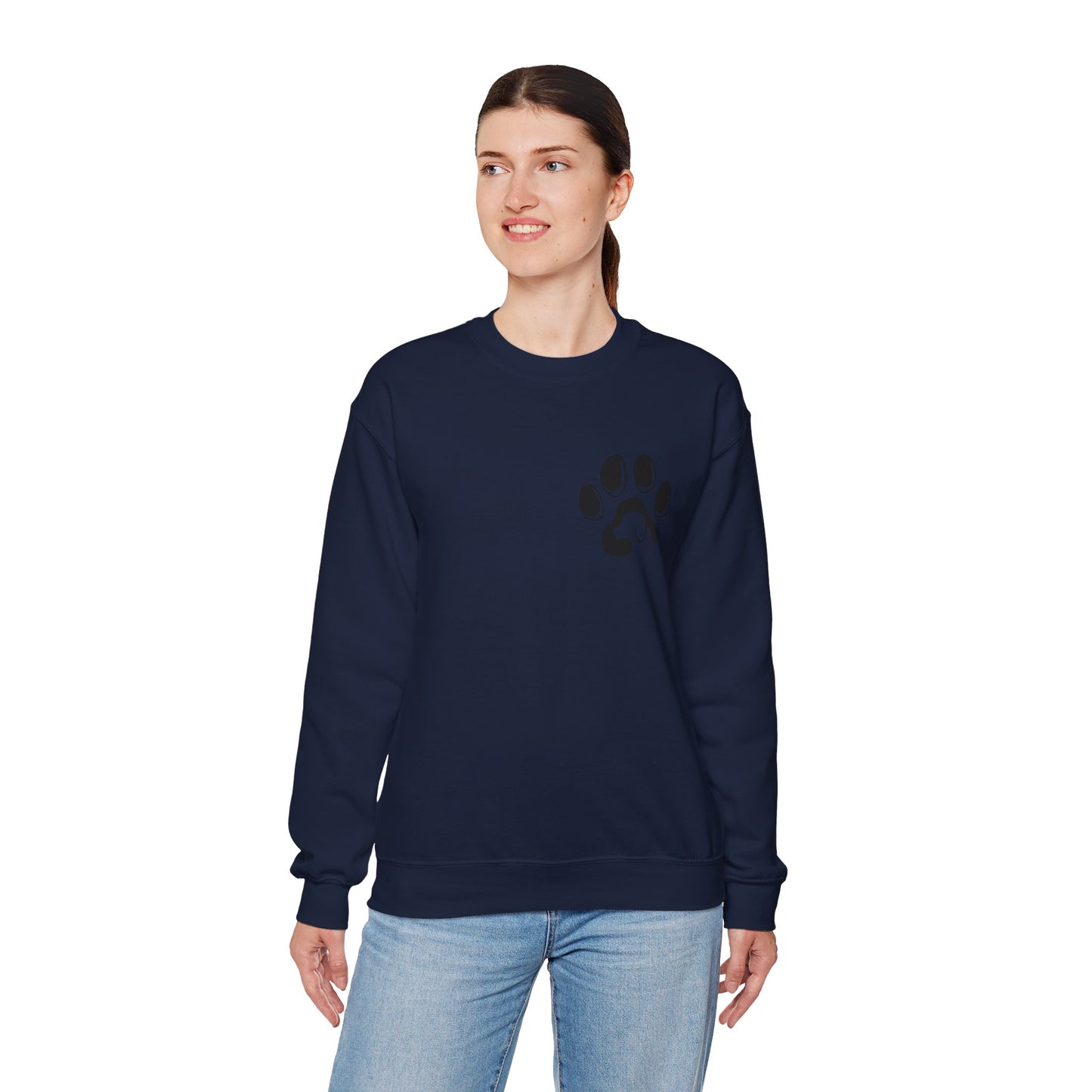 Cozy Pet Lover Sweatshirt | Unisex Heavy Blend Crewneck | Animal Paw Print | Ideal Gift for Animal Lovers and Pet Owners, Casual Wear, [...]