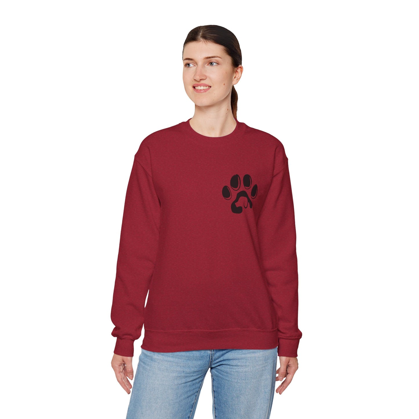 Cozy Pet Lover Sweatshirt | Unisex Heavy Blend Crewneck | Animal Paw Print | Ideal Gift for Animal Lovers and Pet Owners, Casual Wear, [...]