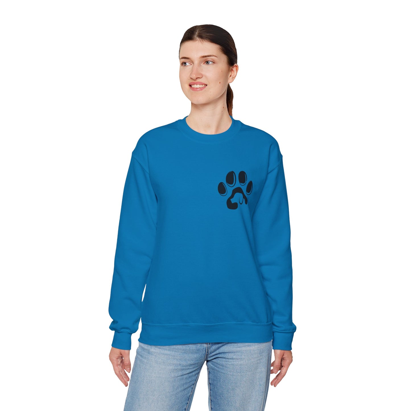 Cozy Pet Lover Sweatshirt | Unisex Heavy Blend Crewneck | Animal Paw Print | Ideal Gift for Animal Lovers and Pet Owners, Casual Wear, [...]