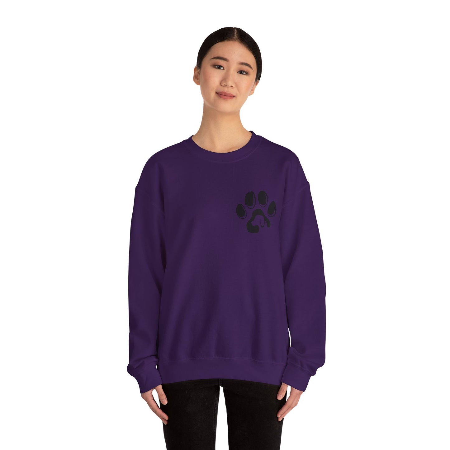 Cozy Pet Lover Sweatshirt | Unisex Heavy Blend Crewneck | Animal Paw Print | Ideal Gift for Animal Lovers and Pet Owners, Casual Wear, [...]